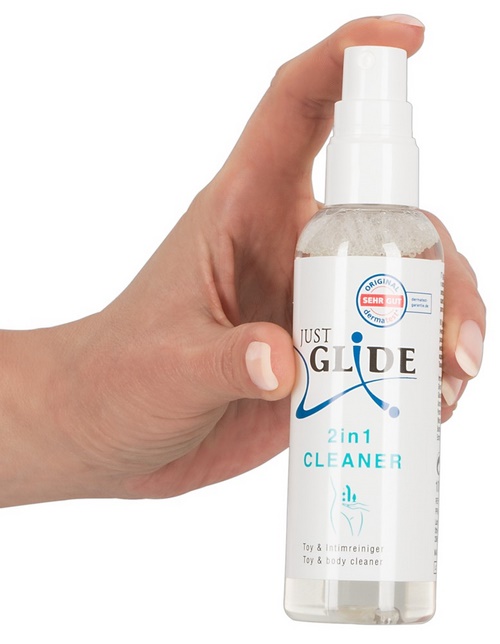 Just Glide 2-in-1 Cleaner -puhdistussuihke, 100 ml